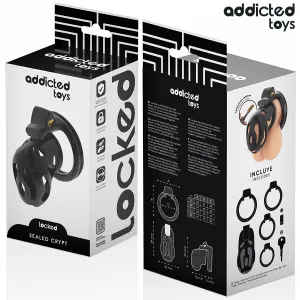 Versiegelter Peniskäfig 8 cm von Addicted Toys Locked