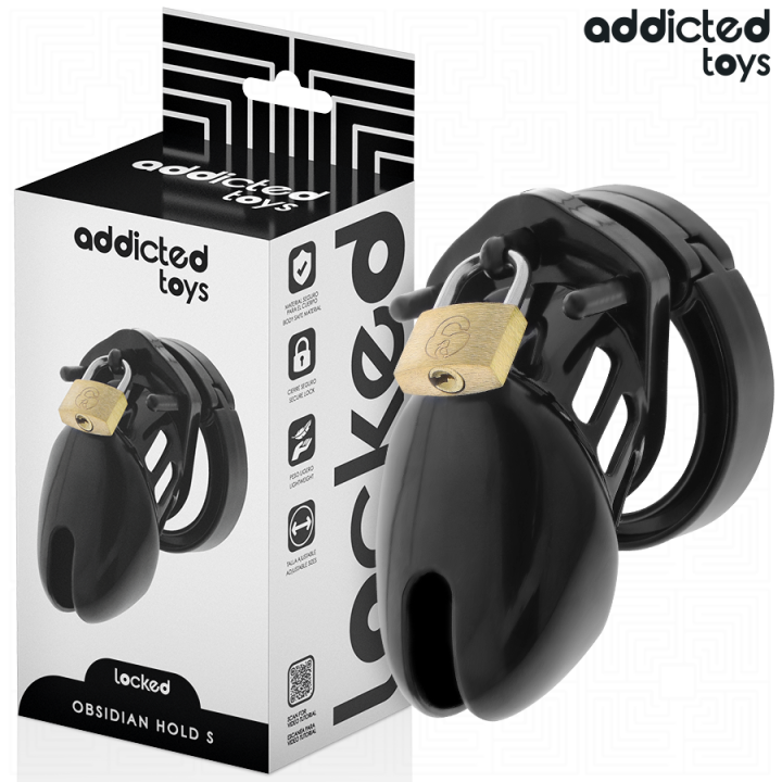 Obsidian Hold Peniskäfig Grösse S von Addicted Toys Locked | Fesselliebe.de
