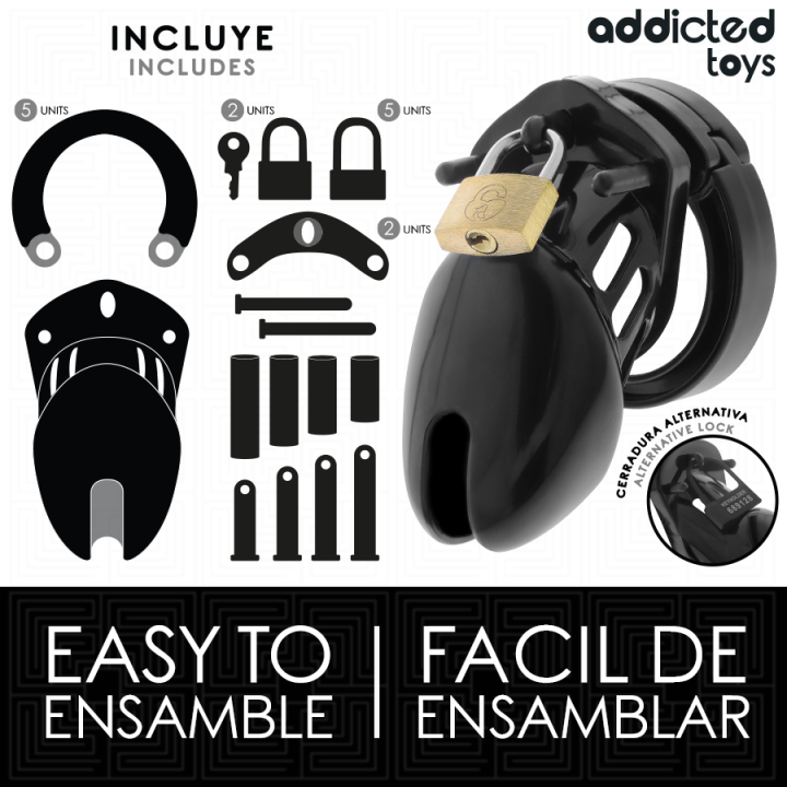 Obsidian Hold Peniskäfig Grösse S von Addicted Toys Locked | Fesselliebe.de
