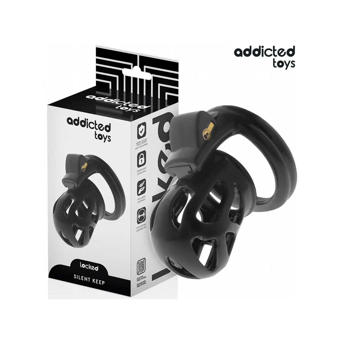 Silent Keep Peniskäfig 7,5 cm von Addicted Toys Locked | Fesselliebe.de