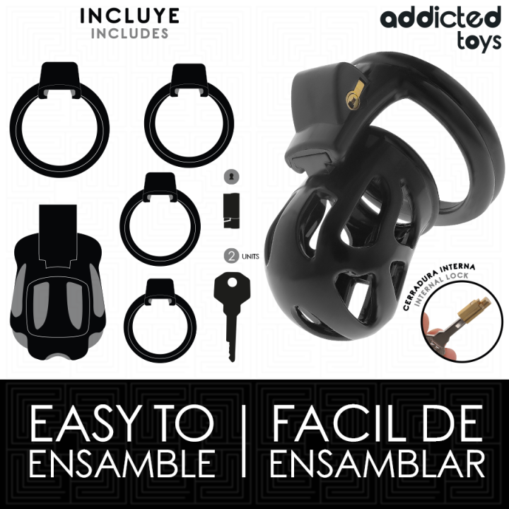 Silent Keep Peniskäfig 7,5 cm von Addicted Toys Locked | Fesselliebe.de