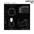 Silent Keep Peniskäfig 7,5 cm von Addicted Toys Locked