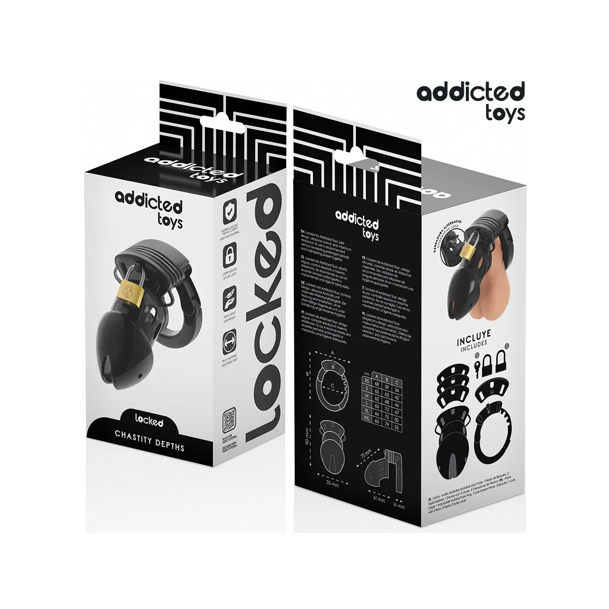 Chastity Depths Peniskäfig 7,5 cm von Addicted Toys Locked | Fesselliebe.de