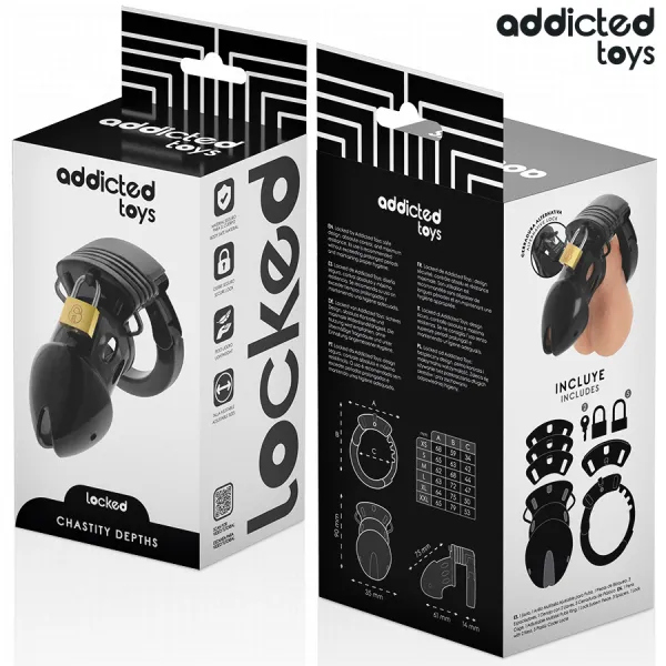Chastity Depths Peniskäfig 7,5 cm von Addicted Toys Locked | Fesselliebe.de
