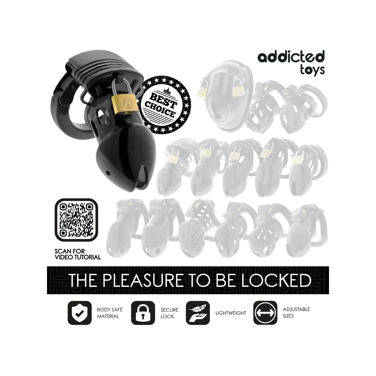 Chastity Depths Peniskäfig 7,5 cm von Addicted Toys Locked | Fesselliebe.de