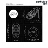 Iron Cell Metall-Peniskäfig 5 cm Grösse L von Addicted Toys Locked | Fesselliebe.de