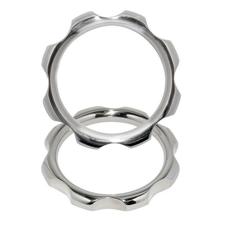 Drehmomentring aus Metall für Penis und Hoden 45 Mm von Metal Hard | Fesselliebe.de
