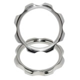 Drehmomentring aus Metall für Penis und Hoden 50 Mm von Metal Hard | Fesselliebe.de