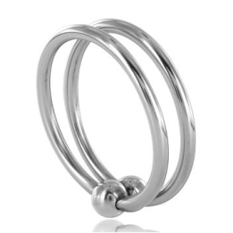 Doppel-Eichelring, 28 Mm von Metal Hard | Fesselliebe.de
