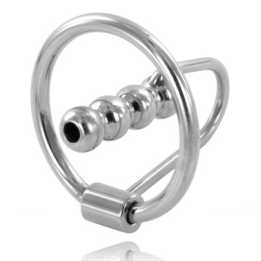 Drüsenring mit Harnröhrenstecker, 30 Mm von Metal Hard | Fesselliebe.de