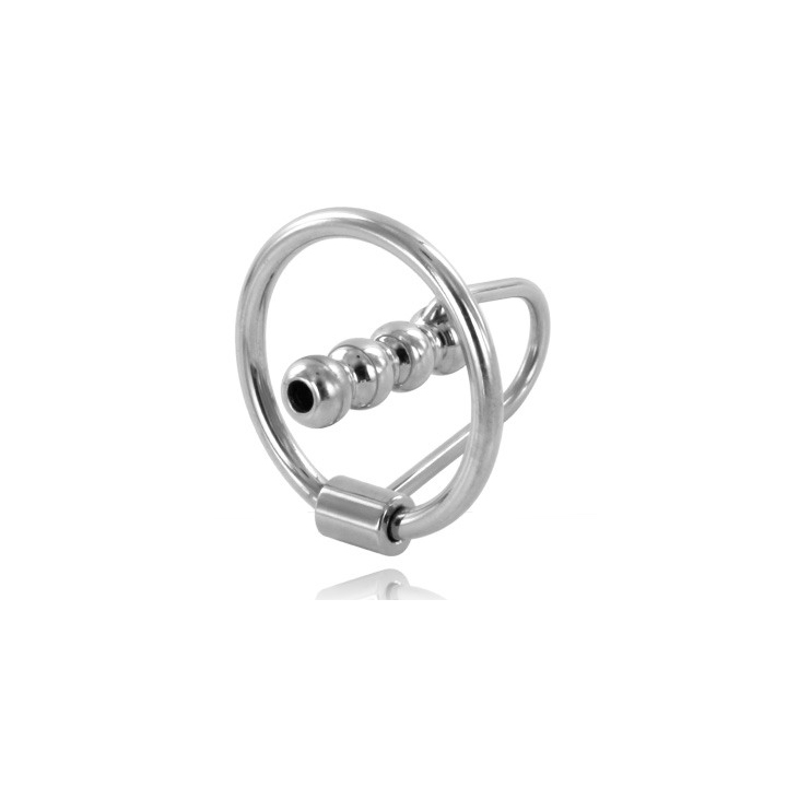 Drüsenring mit Harnröhrenstecker, 30 Mm von Metal Hard | Fesselliebe.de