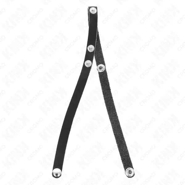 Leder Penisring mit Druckverschluss 39 X 1 cm von Kink Ring Power | Fesselliebe.de