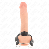 Penisring mit D Förmigen Ringen 18,5 X 3,3 cm von Kink Ring Power | Fesselliebe.de
