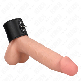 Leder Penisring mit Druckverschluss 18 X 5 cm von Kink Ring Power | Fesselliebe.de
