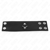 Leder Penisring mit Druckverschluss 18 X 5 cm von Kink Ring Power | Fesselliebe.de
