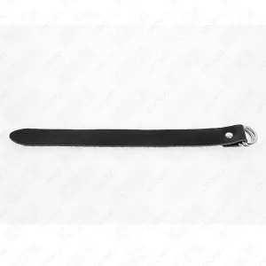 Leder Penisring mit Druckverschluss 22 X 2 cm von Kink Ring Power