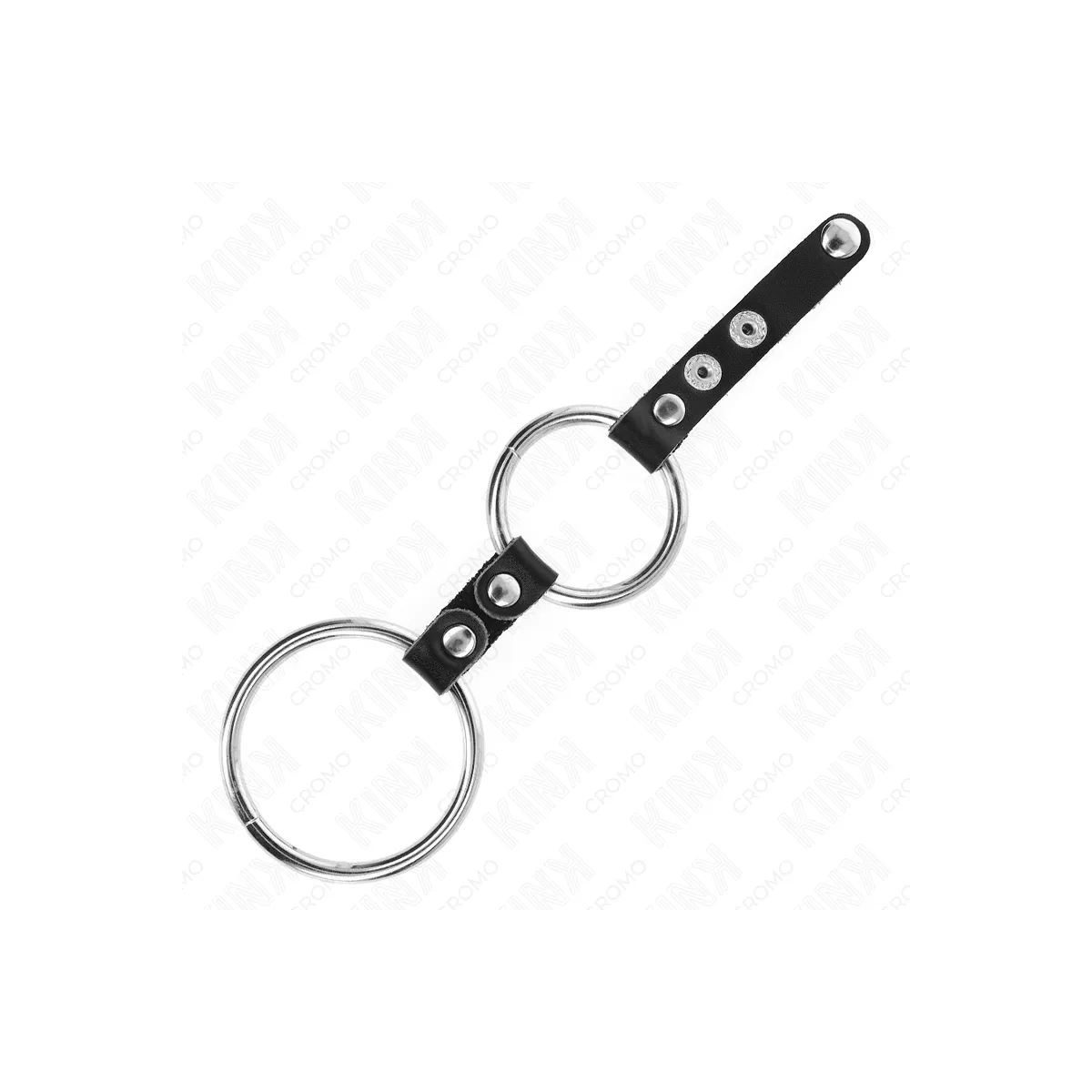 Doppelter Penisring 3,8 cm Bis 5 cm Durch Leder Verbunden von Kink Ring Power | Fesselliebe.de