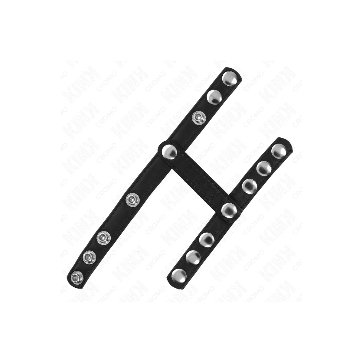 Penisring mit 3 Verstellbaren Ballsplitterriemen von Kink Ring Power | Fesselliebe.de