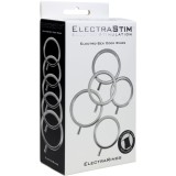 Electrarings Metall-Penisringe 5er-Stück von Electrastim | Fesselliebe.de