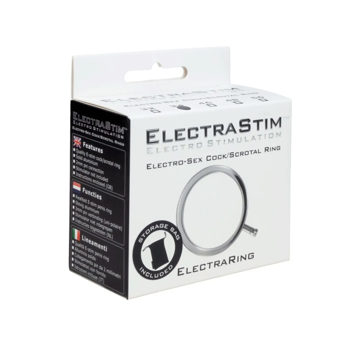 Electrarings Metall-Penisring 34 Mm von Electrastim | Fesselliebe.de