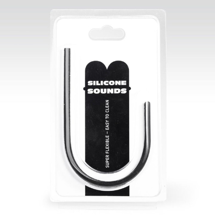 10-Mm-Harnröhrensonde aus Silikon von All Black | Fesselliebe.de