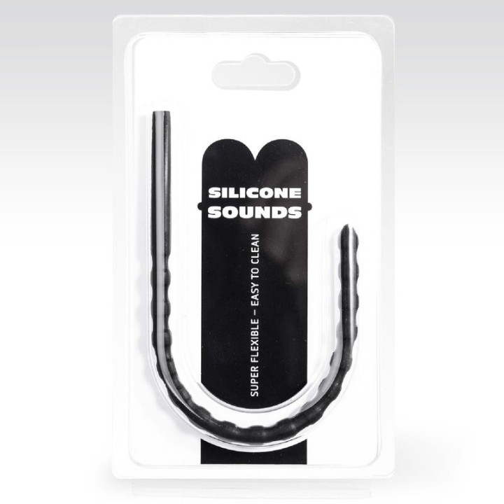 6/8 Mm Silikon-Harnröhrensonde von All Black | Fesselliebe.de