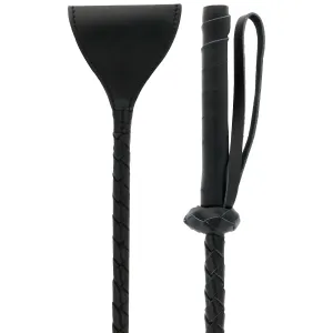 Schwarze Whipper-Peitsche von Darkness Sensations