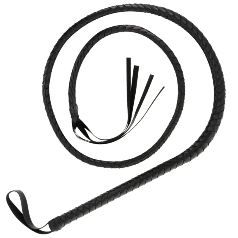 Schwarze Bondage-Peiste 210cm von Darkness Sensations | Fesselliebe.de