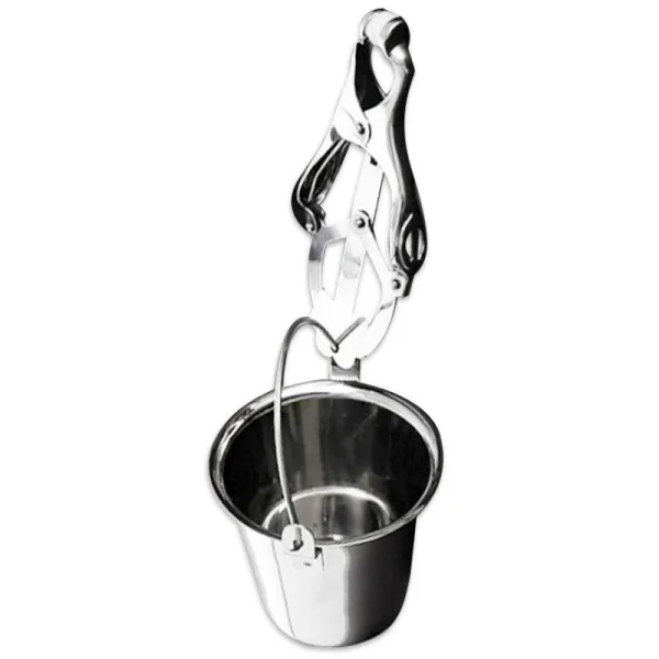 Nippelklemme mit Tank von Metal Hard | Fesselliebe.de