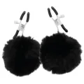 Nippelklammern mit Pom Poms 1 von Darkness Sensations