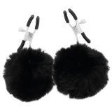 Nippelklammern mit Pom Poms 1 von Darkness Sensations | Fesselliebe.de
