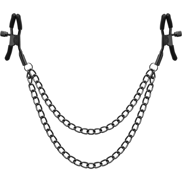 Nippelclips mit Kette von Begme Red Edition | Fesselliebe.de