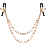 Fantasy-Nippelclips aus Metall mit Kette von Coquette Fantasy | Fesselliebe.de