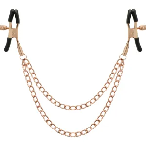Fantasy-Nippelclips aus Metall mit Kette von Coquette Fantasy