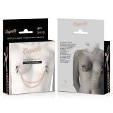 Fantasy-Nippelclips aus Metall mit Kette von Coquette Fantasy | Fesselliebe.de