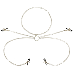4 Nippelklemmen mit Kette von Ohmama Fetish | Fesselliebe.de