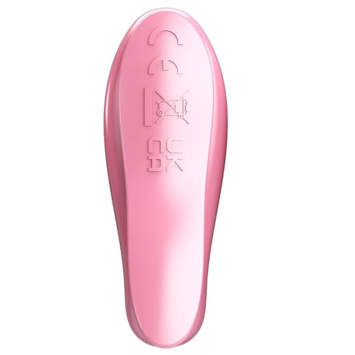 Leaf Vibrierende Nippelklemmen Rosa von Pretty Love Flirtation | Fesselliebe.de