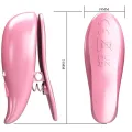 Leaf Vibrierende Nippelklemmen Rosa von Pretty Love Flirtation