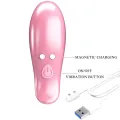 Leaf Vibrierende Nippelklemmen Rosa von Pretty Love Flirtation