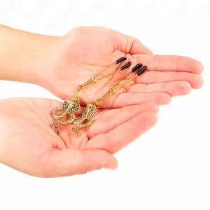 Kobra anhänger Nippelklemmen 6 cm von Kink Nipple Grip