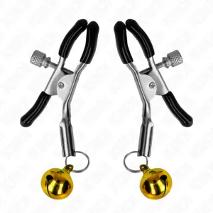 Goldene Einzelne Glocken-Nippelnklemme 6 cm von Kink Nipple Grip