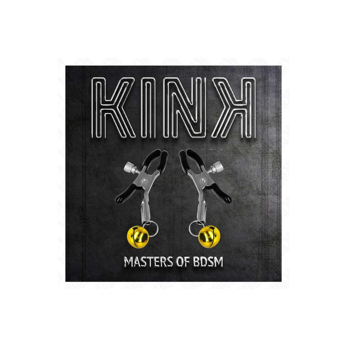 Goldene Einzelne Glocken-Nippelnklemme 6 cm von Kink Nipple Grip | Fesselliebe.de