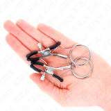 O-Ring Nippelklemme 6 cm von Kink Nipple Grip | Fesselliebe.de