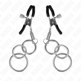 3 O-Ring Nippelklemmen 6 cm von Kink Nipple Grip | Fesselliebe.de