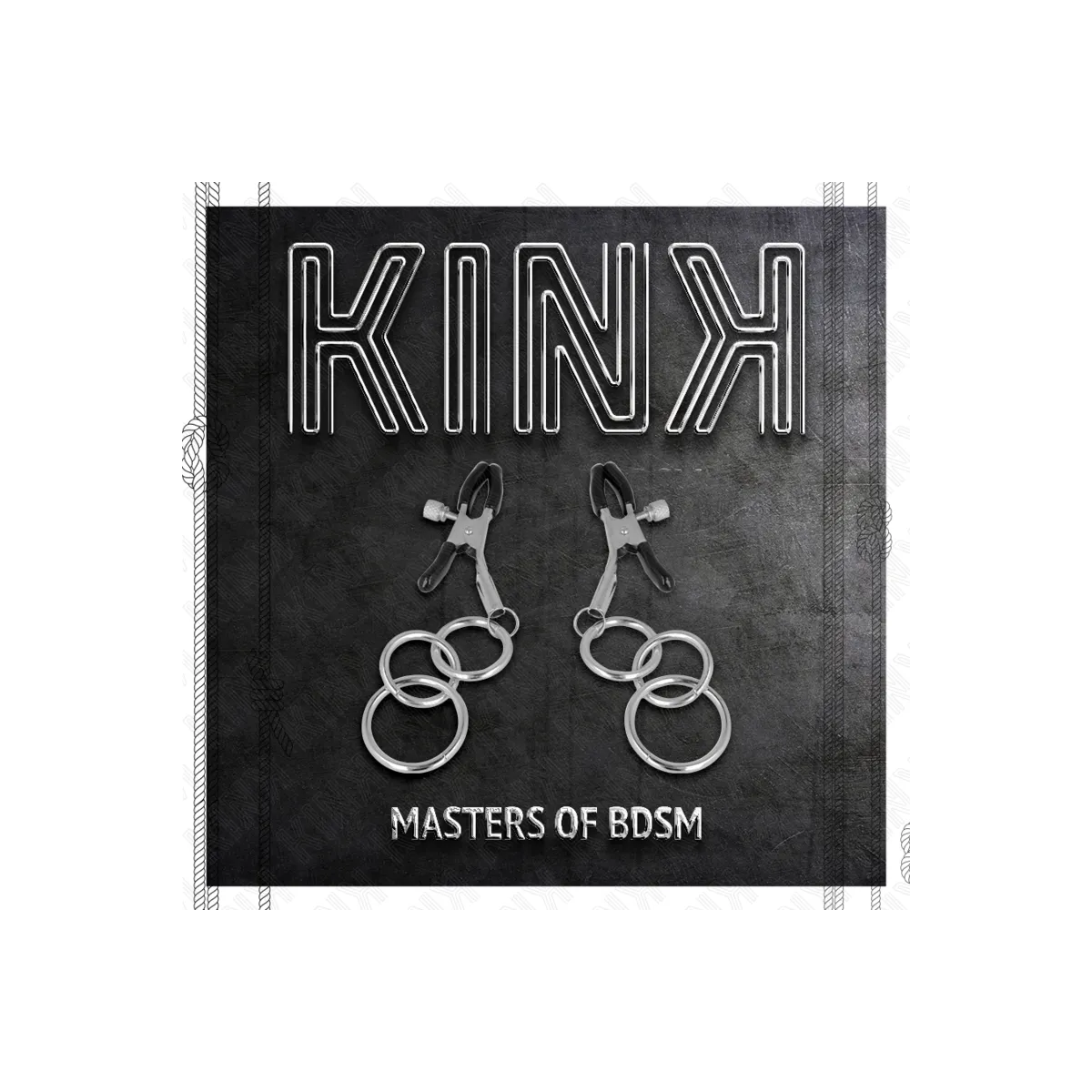 3 O-Ring Nippelklemmen 6 cm von Kink Nipple Grip | Fesselliebe.de