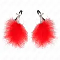Federnippenklemme Rot 7 cm von Kink Nipple Grip