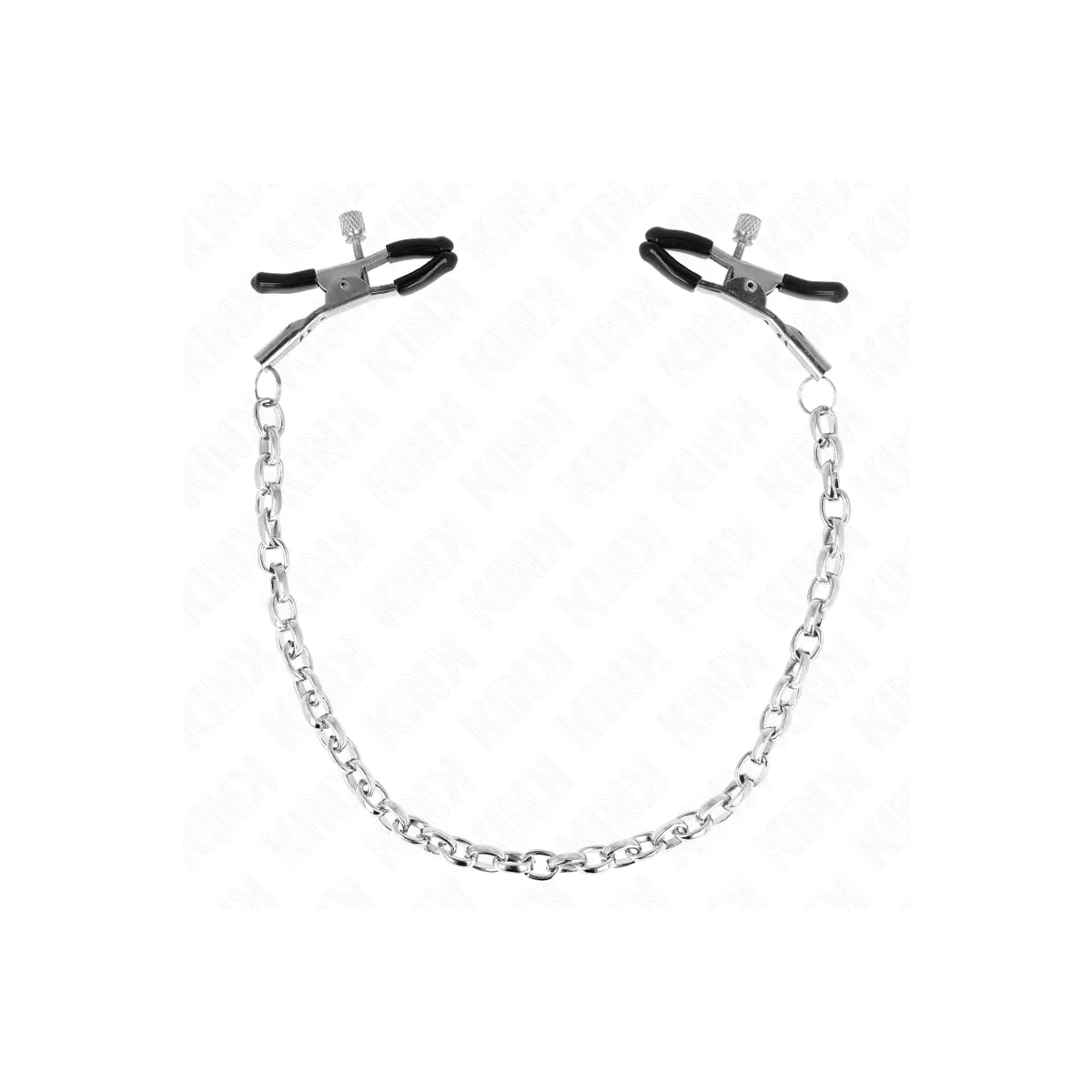 Dicke Kette Nippelklemmen 30 cm von Kink Nipple Grip | Fesselliebe.de