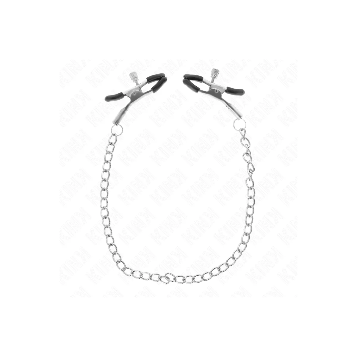Dünne Kettennippelklammern 30 cm von Kink Nipple Grip | Fesselliebe.de