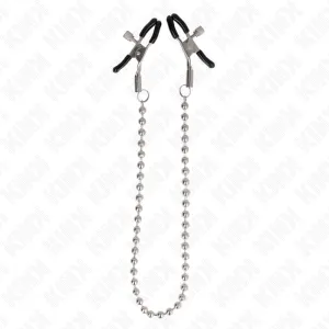 Perlenkette Nippelklemmen 30 cm von Kink Nipple Grip