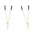 Dünne Nippelklemmen Gold 7 cm von Kink Nipple Grip